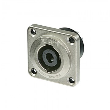 Đầu cắm Neutrik NLT4MP 4 cực đực, vỏ kim loại